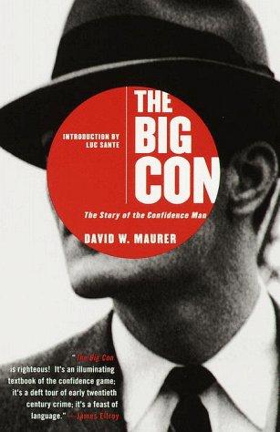 The Big Con David W. Maurer Book Cover