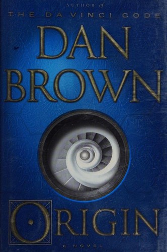 Origin Dan Brown Book Cover