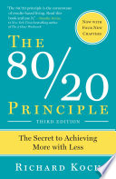 The 80/20 Principle, Third Edition Richard Koch Book Cover