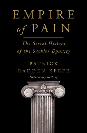 Empire of Pain Patrick Radden Keefe Book Cover