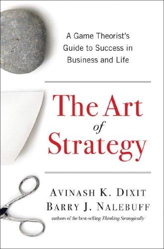 The Art of Strategy Avinash K. Dixit Book Cover
