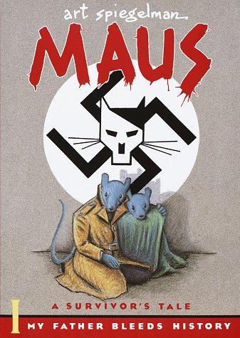 Maus I, My Father Bleeds History Art Spiegelman Book Cover