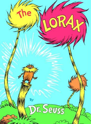 The Lorax Dr. Seuss Book Cover
