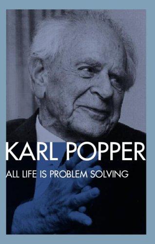 All Life is Problem Solving Karl Popper Book Cover