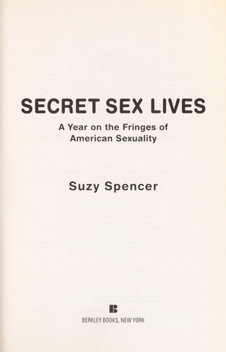 Secret Sex Lives Suzy Spencer Book Cover