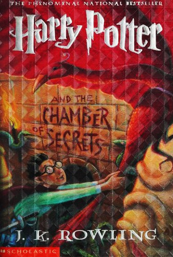 Harry Potter and the Chamber of Secrets J. K. Rowling Book Cover