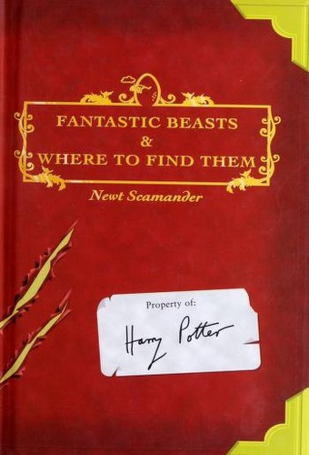 Fantastic Beasts and Where to Find Them J. K. Rowling Book Cover
