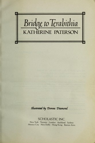 Bridge to Terabithia Katherine Paterson Book Cover