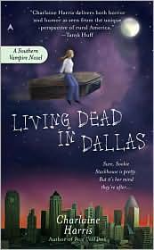 Living Dead in Dallas Charlaine Harris Book Cover