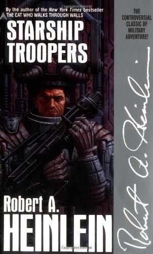 Starship Troopers Robert A. Heinlein Book Cover
