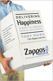 Delivering Happiness Tony Hsieh Book Cover