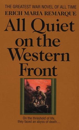 All Quiet on the Western Front Erich Maria Remarque Book Cover