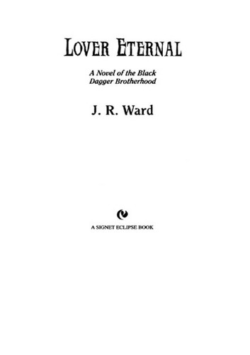 Lover Eternal J. R. Ward Book Cover
