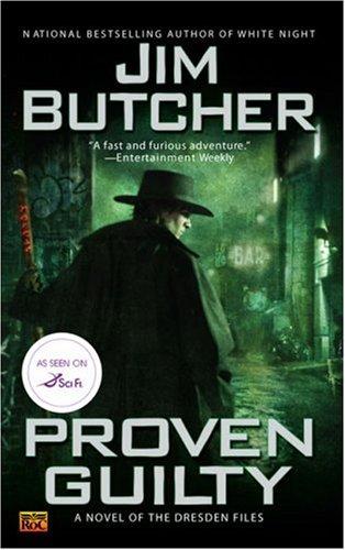 Proven Guilty (The Dresden Files, Book 8) Jim Butcher Book Cover