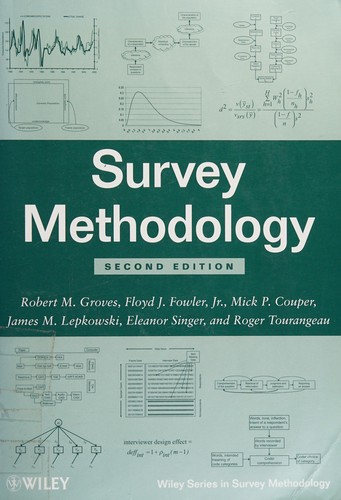 Survey Methodology Robert M. Groves Book Cover