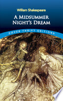 A Midsummer Night's Dream William Shakespeare Book Cover