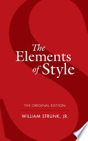The Elements of Style William Strunk Book Cover
