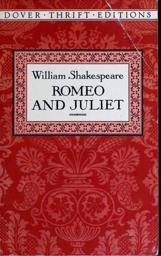 Romeo and Juliet William Shakespeare Book Cover
