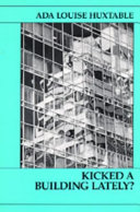 Kicked a Building Lately? Ada Louise Huxtable Book Cover