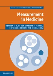 Measurement in Medicine : a Practical Guide Henrica C. W. de Vet Book Cover