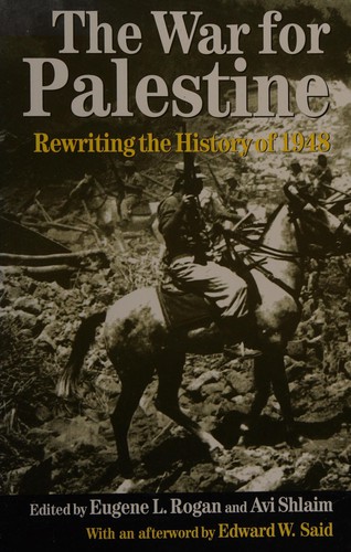 The War for Palestine Eugene L Rogan Book Cover