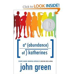 An Abundance of Katherines John Green Book Cover