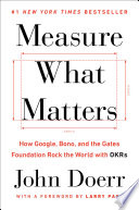Measure What Matters John Doerr Book Cover