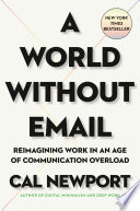 World Without Email Cal Newport Book Cover