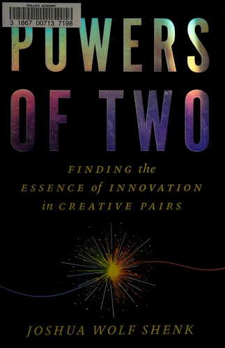 Powers of Two Joshua Wolf Shenk Book Cover