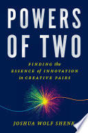 Powers of Two Joshua Wolf Shenk Book Cover