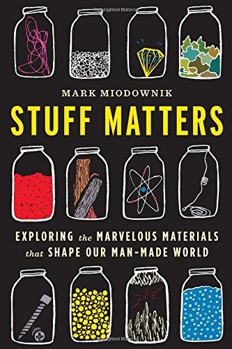 Stuff Matters: Exploring the Marvelous Materials That Shape Our Man-Made World Mark Miodownik Book Cover
