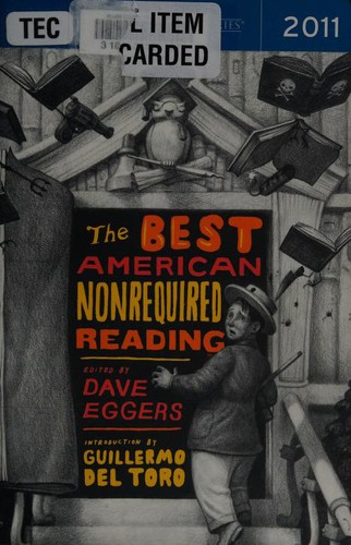 Best American Nonrequired Reading 2011 Dave Eggers Book Cover