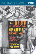 The Best American Nonrequired Reading 2011 Guillermo del Toro Book Cover