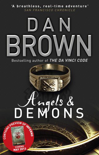 Angels And Demons Dan Brown Book Cover