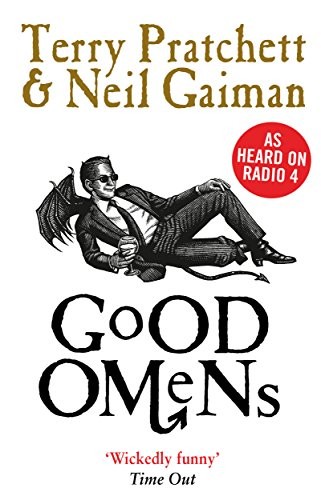 Good Omens Neil Gaiman Book Cover
