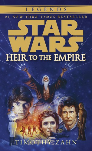 Star Wars - Thrawn Trilogy - Heir to the Empire Timothy Zahn Book Cover
