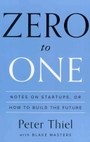 Zero to One Peter Thiel Book Cover