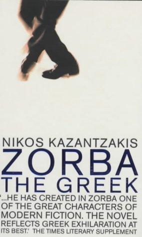 Zorba the Greek (Faber Fiction Classics) Nikos Kazantzakis Book Cover