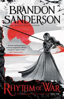 Rhythm of War Part One Brandon Sanderson Book Cover