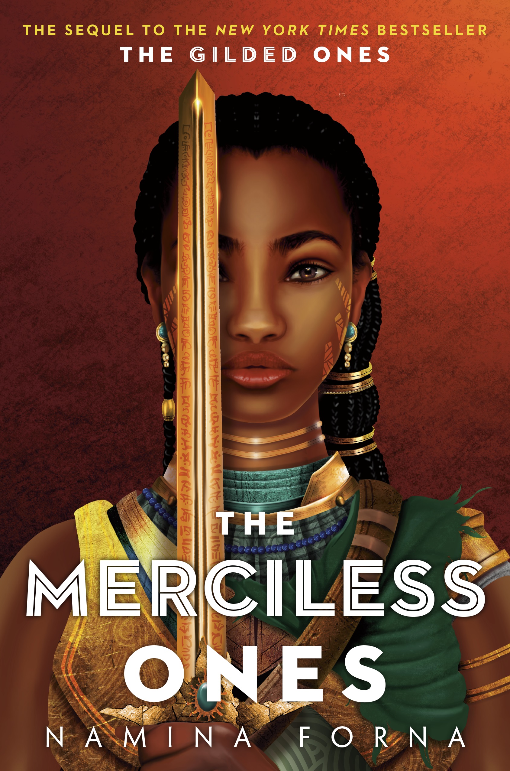 The Gilded Ones #2: The Merciless Ones Namina Forna Book Cover