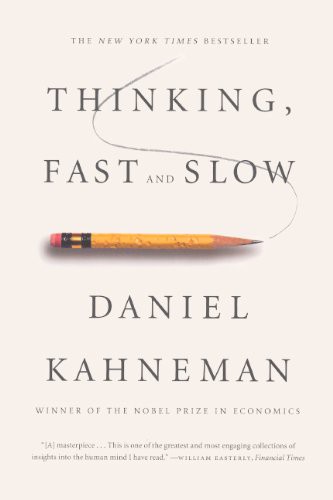 Thinking, Fast And Slow Daniel Kahneman Book Cover