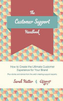 The Customer Support Handbook Sarah Hatter Book Cover