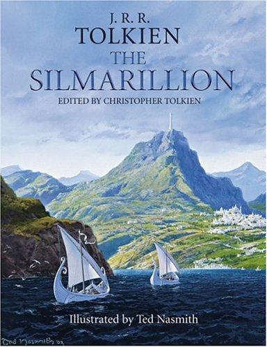 The Silmarillion J.R.R. Tolkien Book Cover