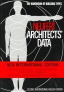 Architects' Data Ernst Neufert Book Cover
