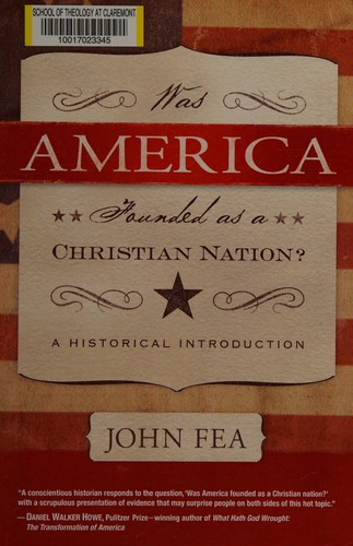 Was America Founded As a Christian Nation? John Fea Book Cover