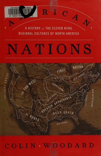 American Nations Colin Woodard Book Cover