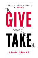 Give and Take Adam Grant Book Cover