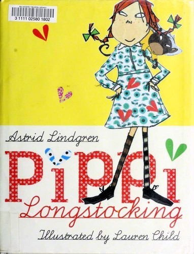 Pippi Longstocking Astrid Lindgren Book Cover