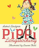 Pippi Longstocking Astrid Lindgren Book Cover