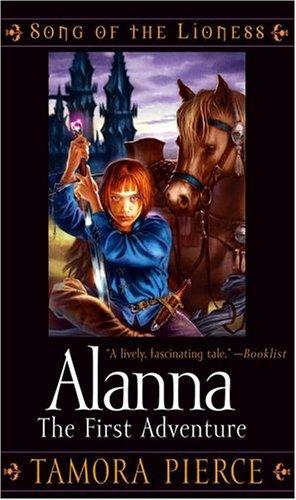 Alanna: The First Adventure Tamora Pierce Book Cover